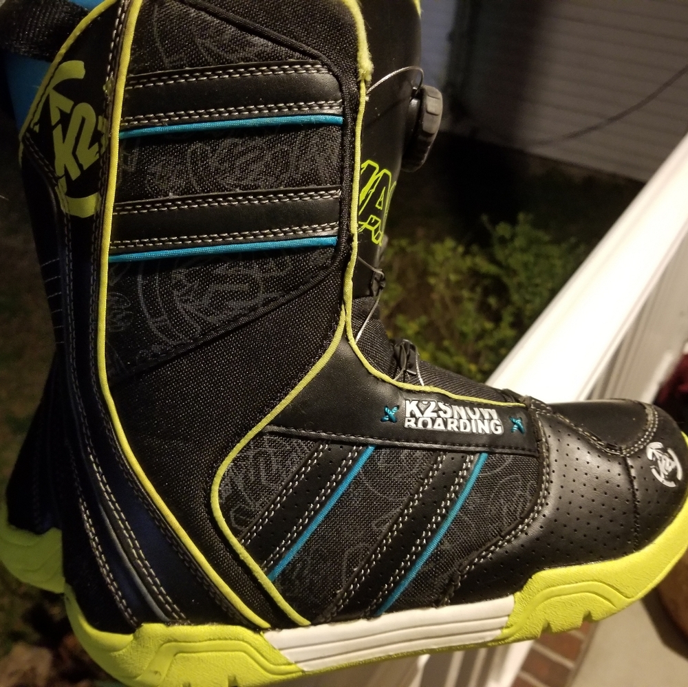 JR K2 VANDAL SNOWBOARDING BOOTS